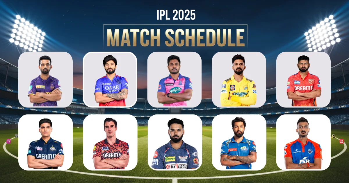 IPL 2025 Full Schedule